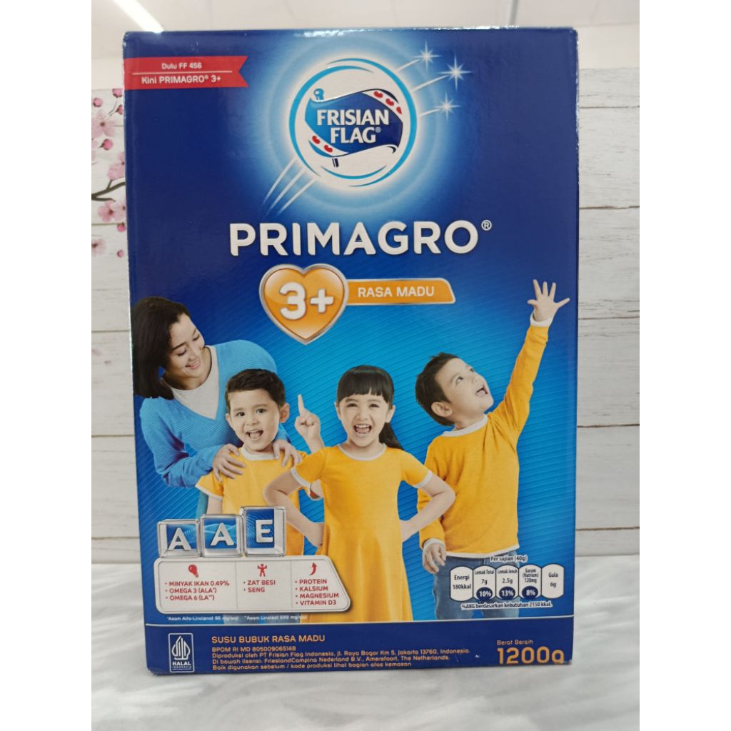 

Primago 3+ Susu Pertumbuhan Anak Usia 3–5 Tahun 1200gr