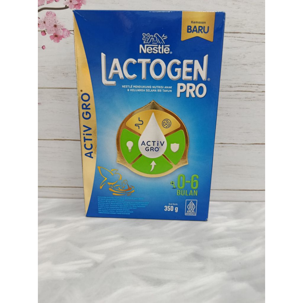 

Lactogen Pro 1 Susu Formula Bayi Usia 0–6 Bulan 350gr