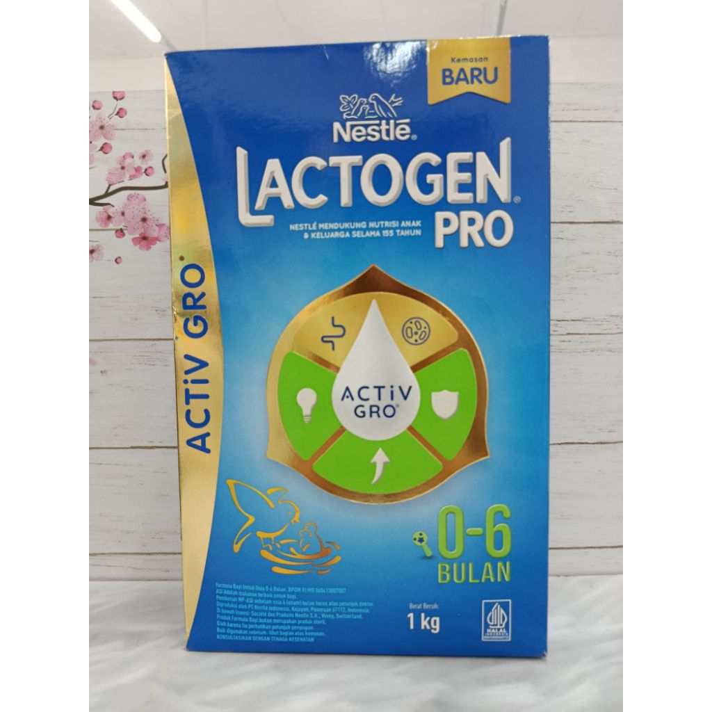 Lactogen Pro 1 Susu Formula Bayi Usia 0–6 Bulan 1kg