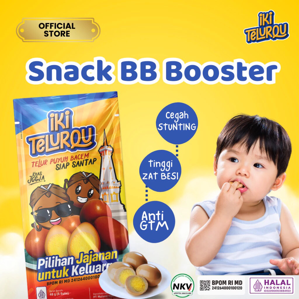 

Iki Telurqu - Telur Puyuh Bacem Siap Santap isi 5 butir/pax