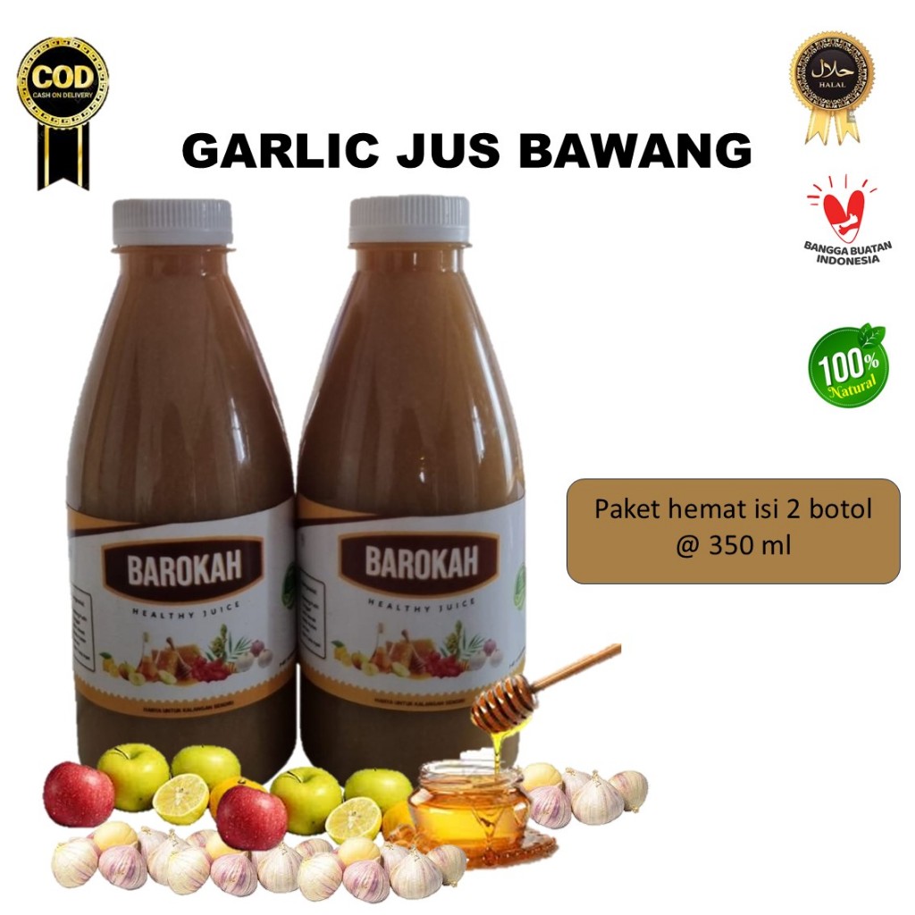 

Jus Garlic Bawang lanang tunggal Kemasan 2 Botol Isi 350 ml Paket Hemat