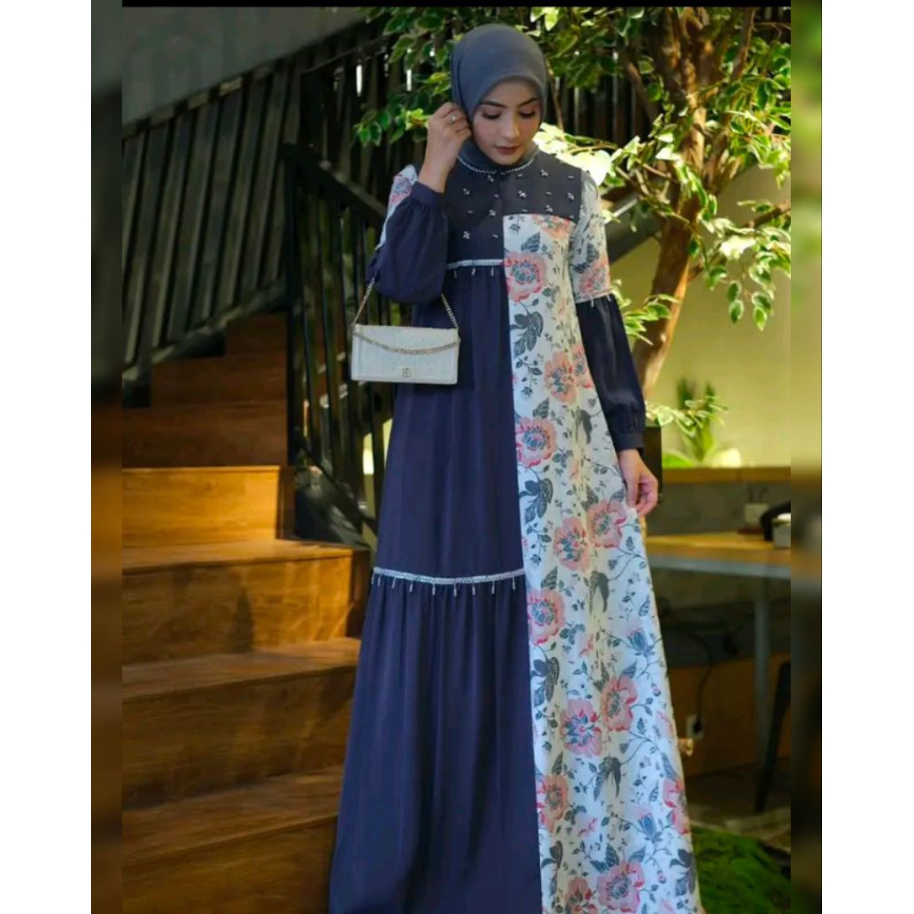 Alisha Dress Original by Javina  -  Dress gamis alisha by Javina  /  Dress alisha original by javina