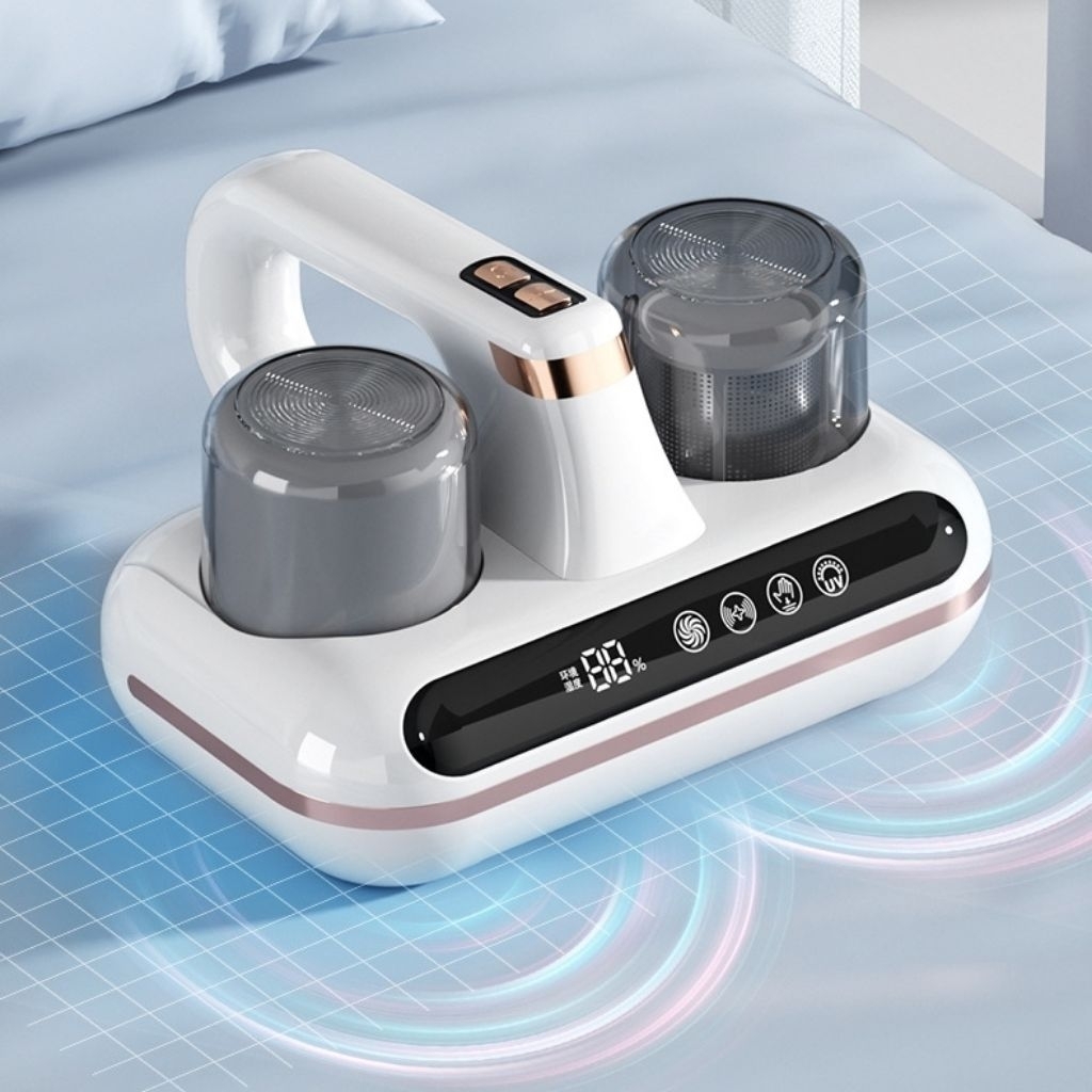 Penyedot debu tungau, cangkir ganda, pembersih tungau, penyedot debu, penghilang tungau