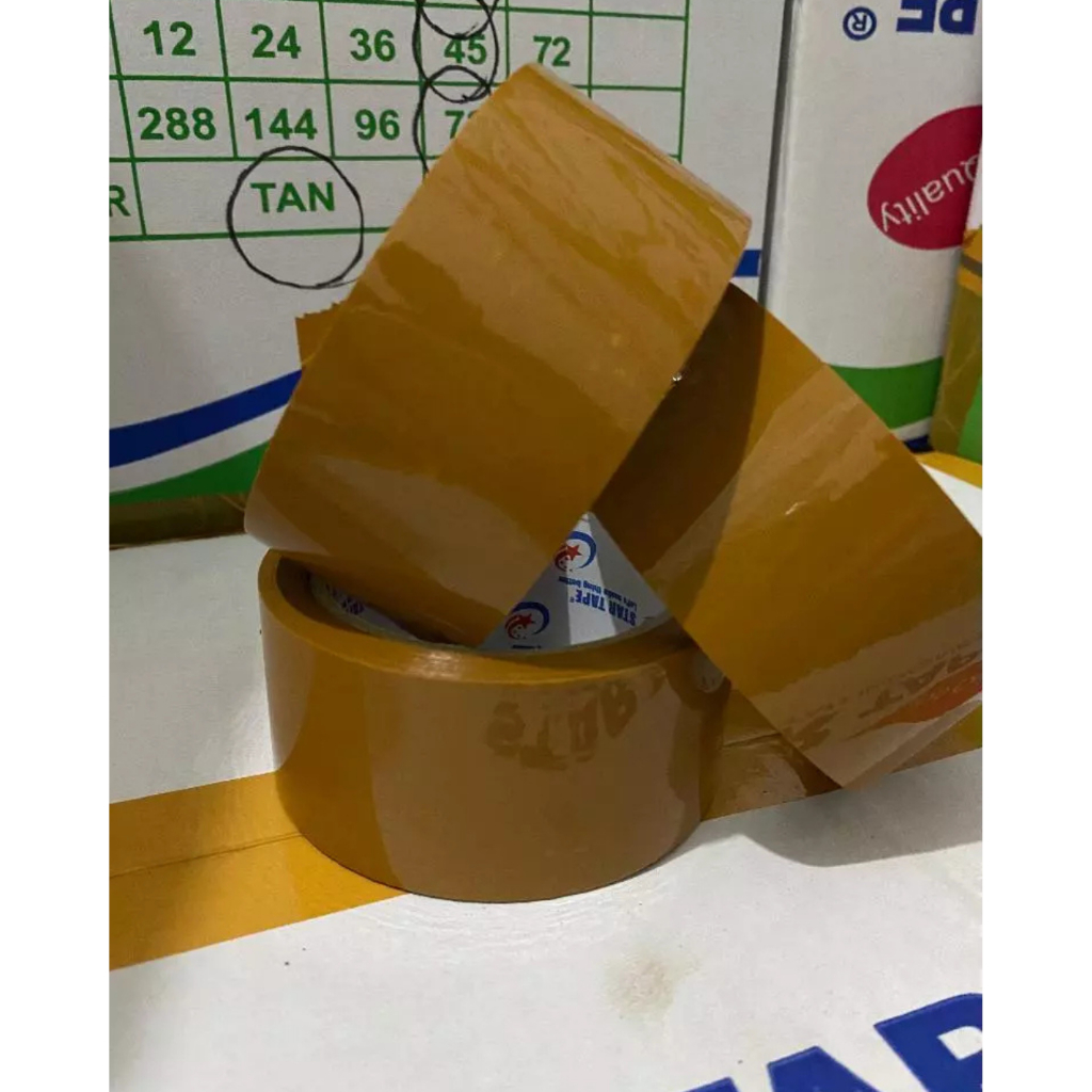 

Lakban Coklat 200 Yard BC x 45 mm 125 meter 1 Pcs