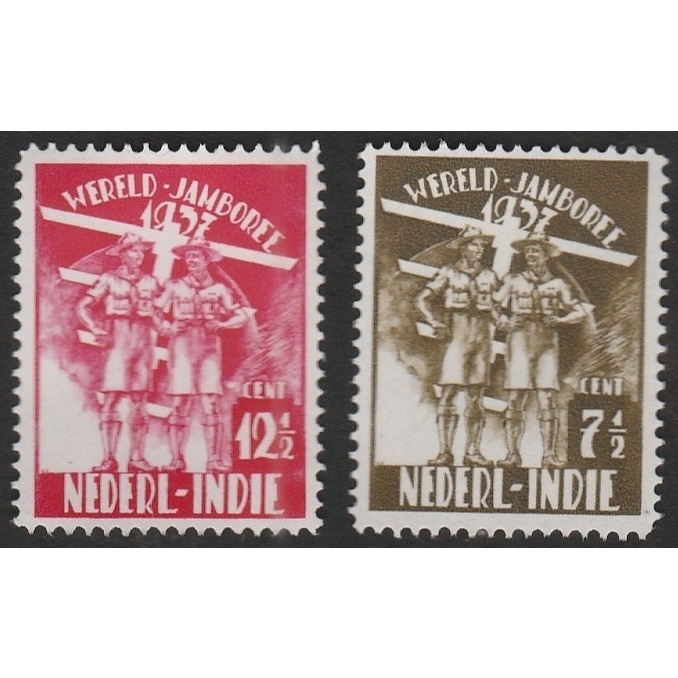 

A 11779 SET LENGKAP PRANGKO NED INDIE TEMA WERELD JAMBOREE 1937 DENGAN KONDISI BELUM ADA CAP