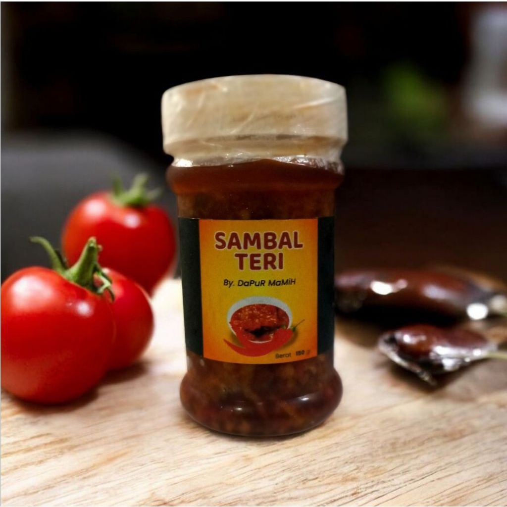 

Sambal Sambel Teri Pedas Gurih Nikmat - Sambel homemade by. DaPuR MaMiH pedas gurih nagih | Fresh | Rendah MSG | tanpa pengawet