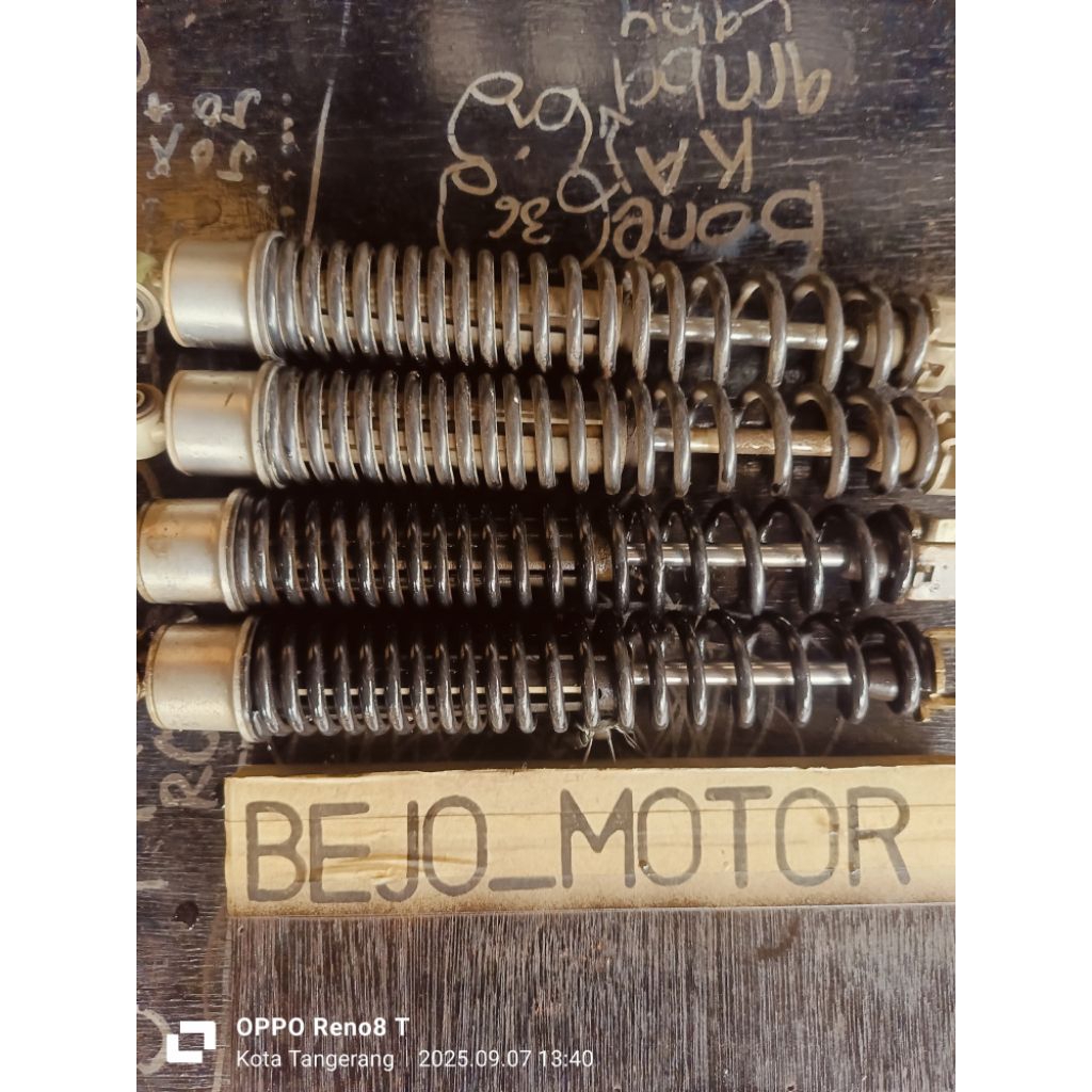 shock belakang pcx 150 original copotan