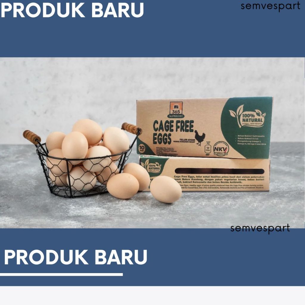 

PROMO INSTAN TELUR AYAM CAGE FREE 10PCS/ PACK