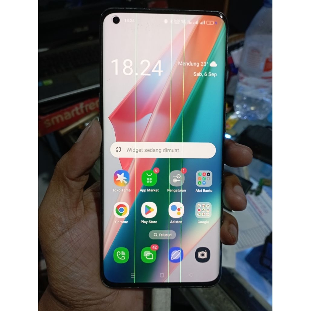 lcd copotan Oppo find x3 pro 12/256 GB 5G