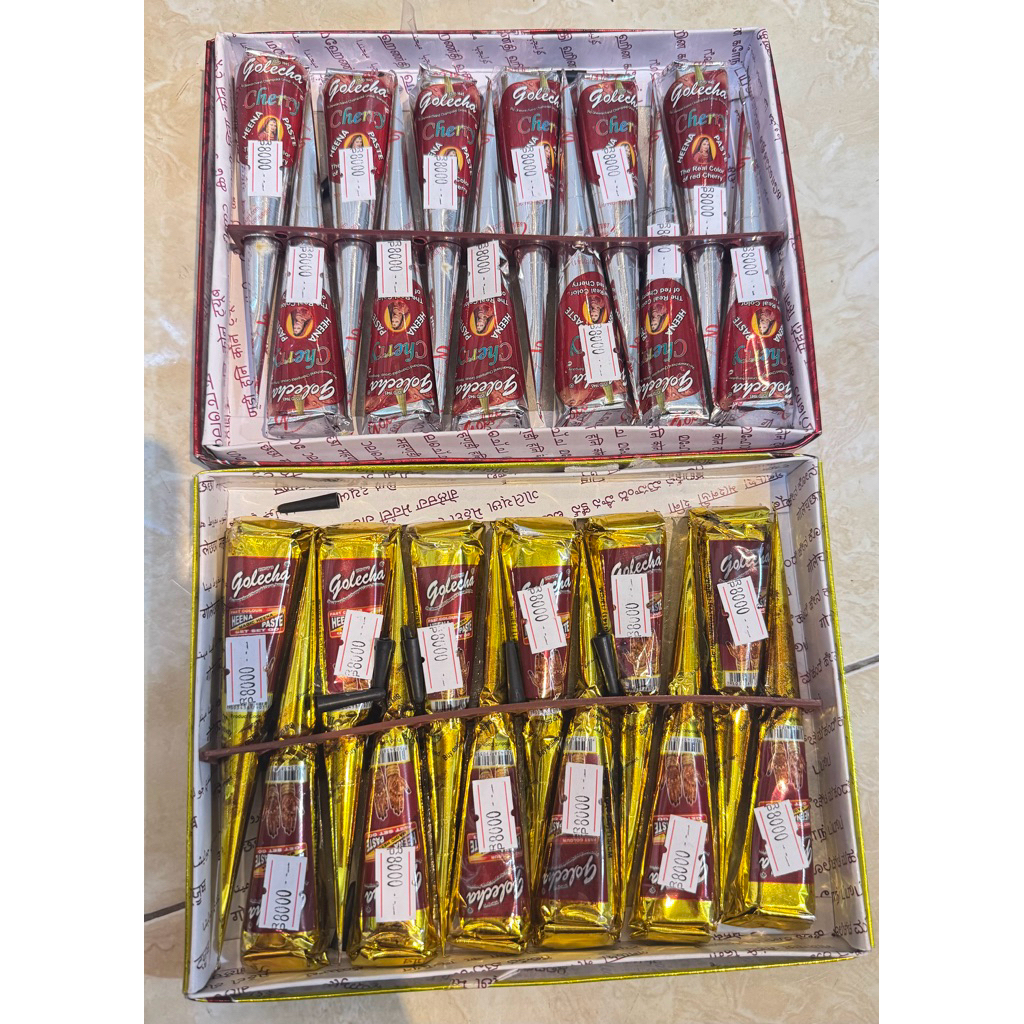 henna/pacar kuku golecha