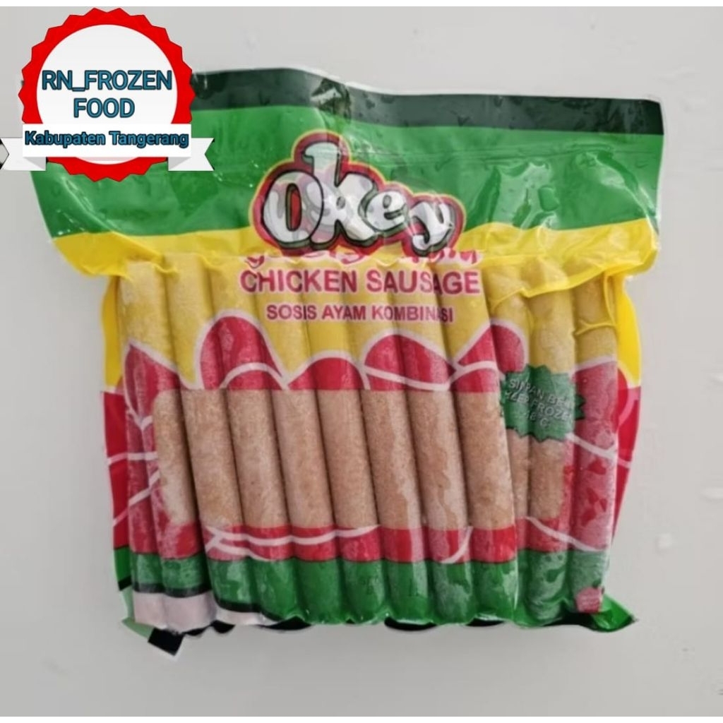 

OKEY sosis ayam berat 1kg
