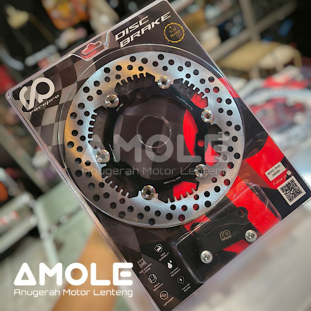 Disk Brake Piringan Cakram Depan Racepro Race Pro Floating 260 mm Nmax Aerox155