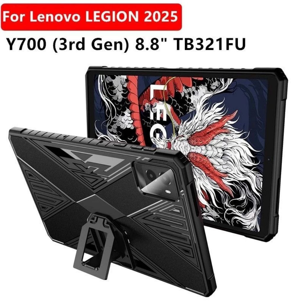 Softcase Lenovo Legion Y700 / Y700 (2023) / Y700 (2025) / Y700 (Gen 4) Kickstand Design Shockproof P