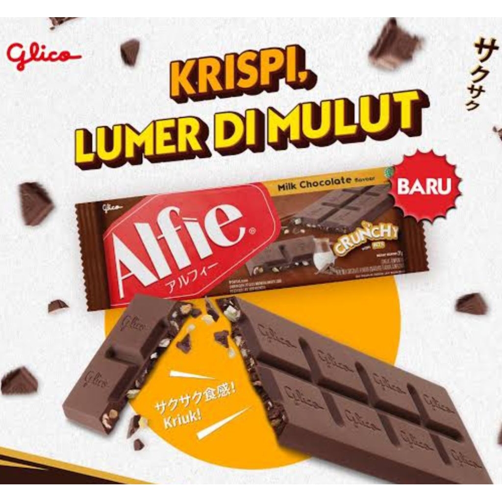 

Glico Coklat Alfie Kemasan Box 10x 31 gram