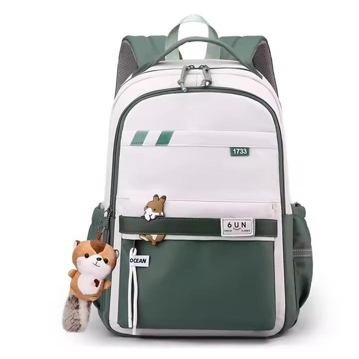 Tas Ransel Wanita Korea Kapasitas Besar 2025 Tas Ransel Sekolah Perempuan Tas Laptop Tas Ransel Keki