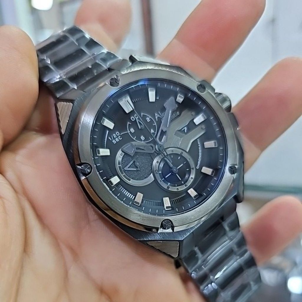 jam tangan pria sport ALEXANDRE CHRISTIE 6624 MCBEPBA