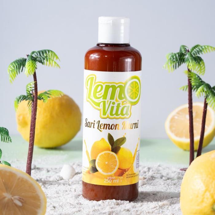 

[Promo Ramadan] Lemovita Sari lemon jus lemon murni BPOM Halal 250ml Organik Bebas gula Alami Fruity Botol Air Juice - -, -
