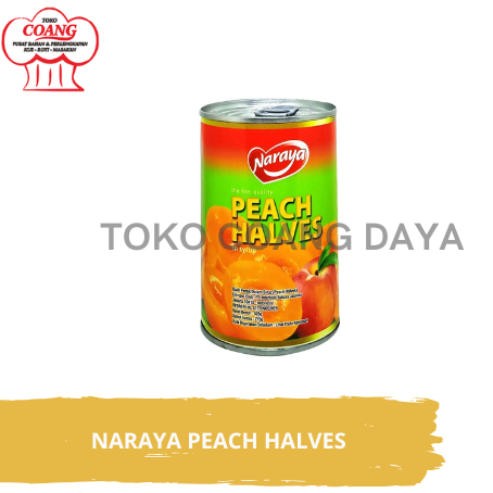 

NARAYA PEACH HALVES 425 GR