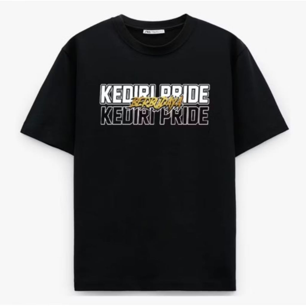 KAOS TSHIRT KEDIRI PRIDE BERBUDAYA