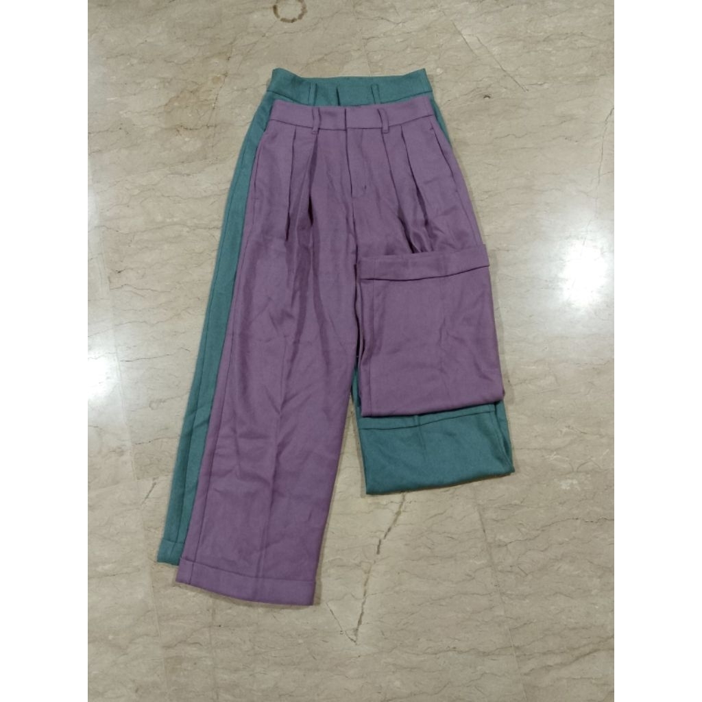 Celana Kulot GU katun airflow // Celana Panjang Kulot wanita