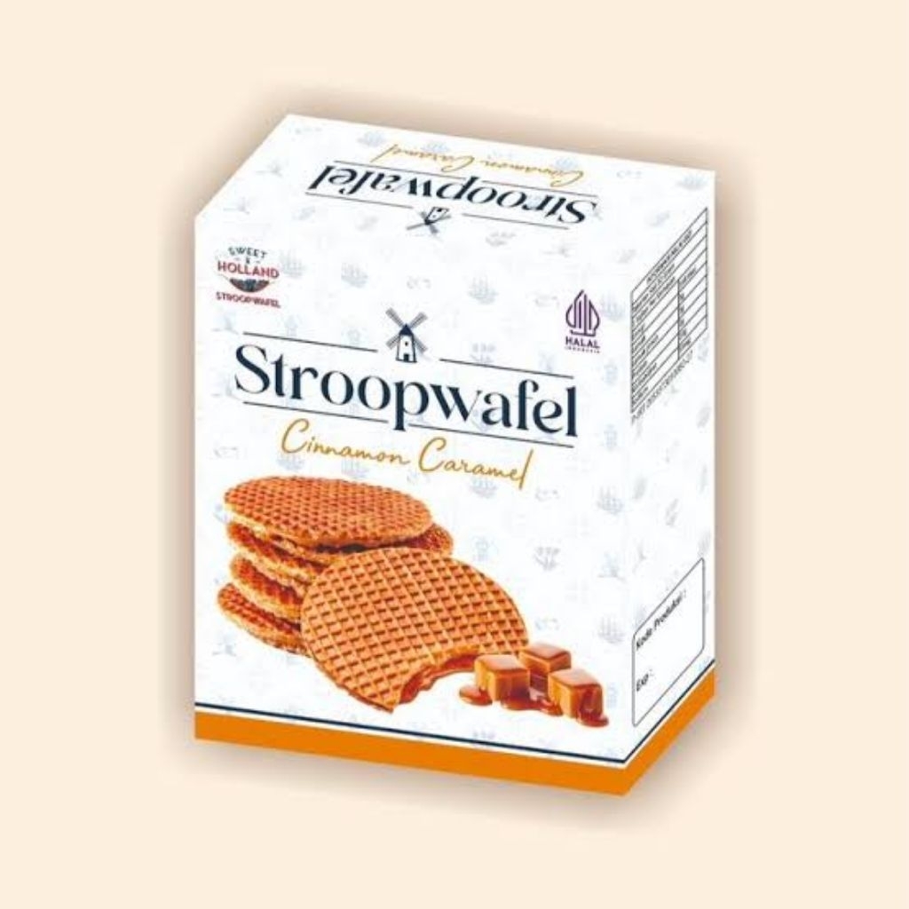 

(HALAL) Stroopwafel Cinnamon Caramel (1 box : 5 pcs)