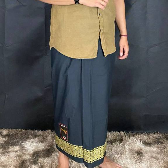 SARUNG CENDANA MOTIF TORAJA ASLI TENUN