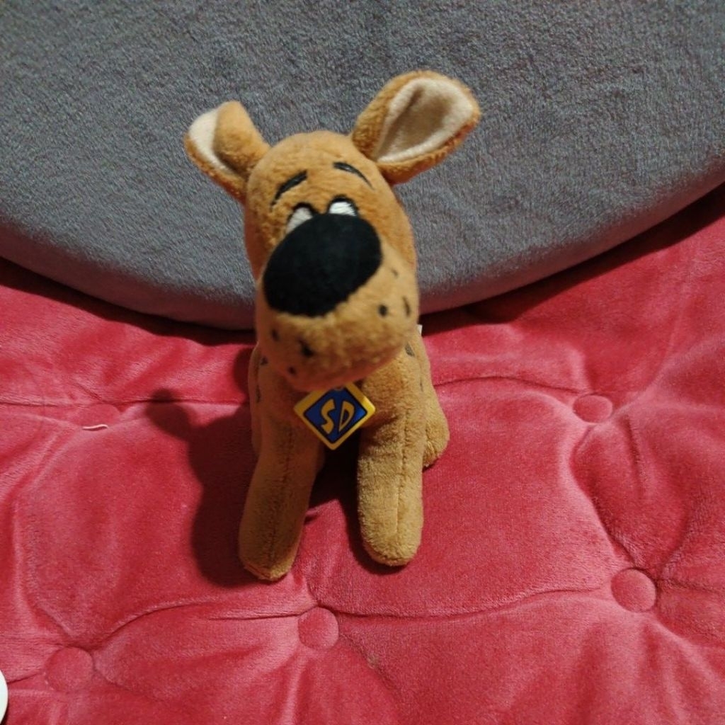 boneka gantungan kunci guguk Scooby-Doo ori