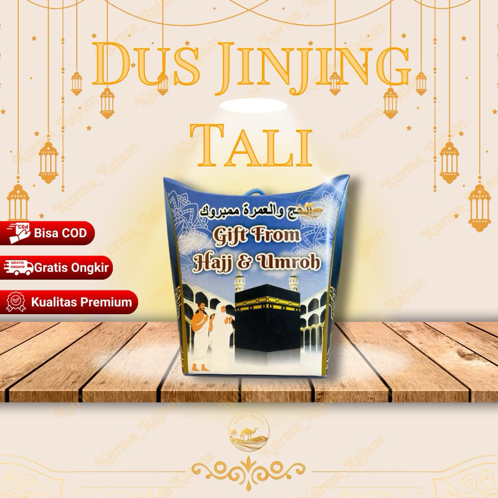 

Dus Tali Jinjing per 100 pcs Dus Oleh Oleh Haji dan Umroh