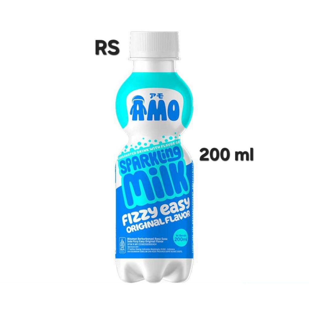 

amo sparkling milk fizzy easy original 200ml
