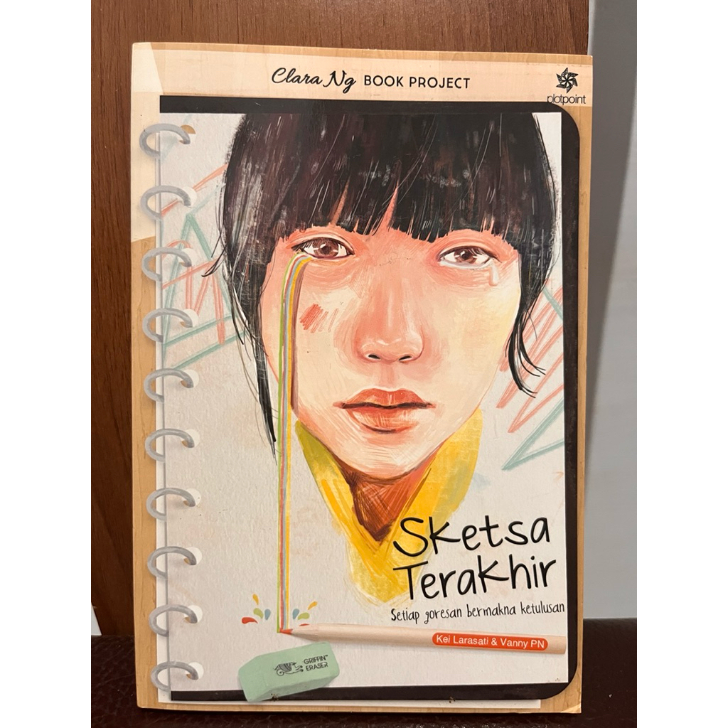 Preloved Novel Sketsa Terakhir by Kei Larasati Dan Vanny PN