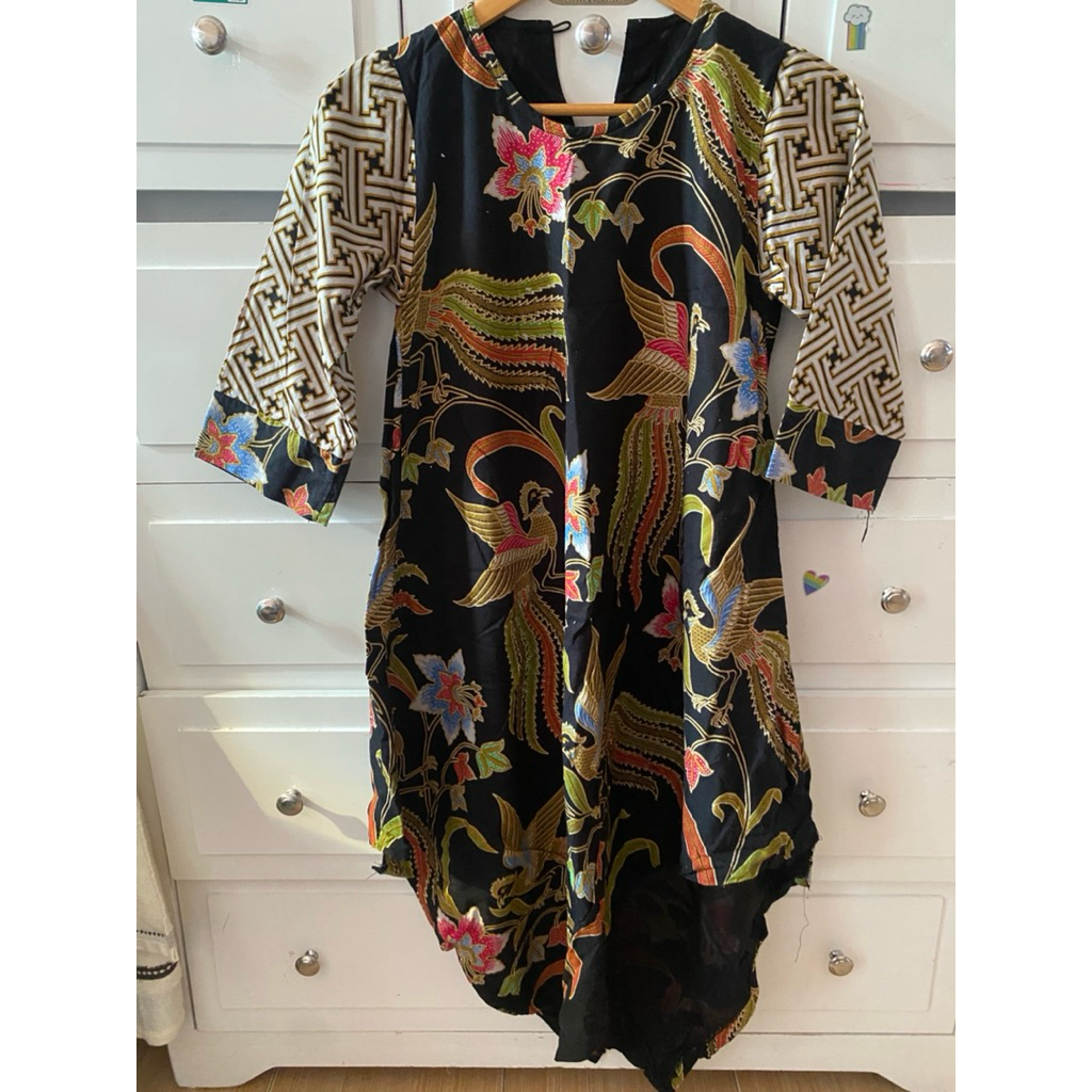 PRELOVED batik atasan batik kantor Wanita Perempuan