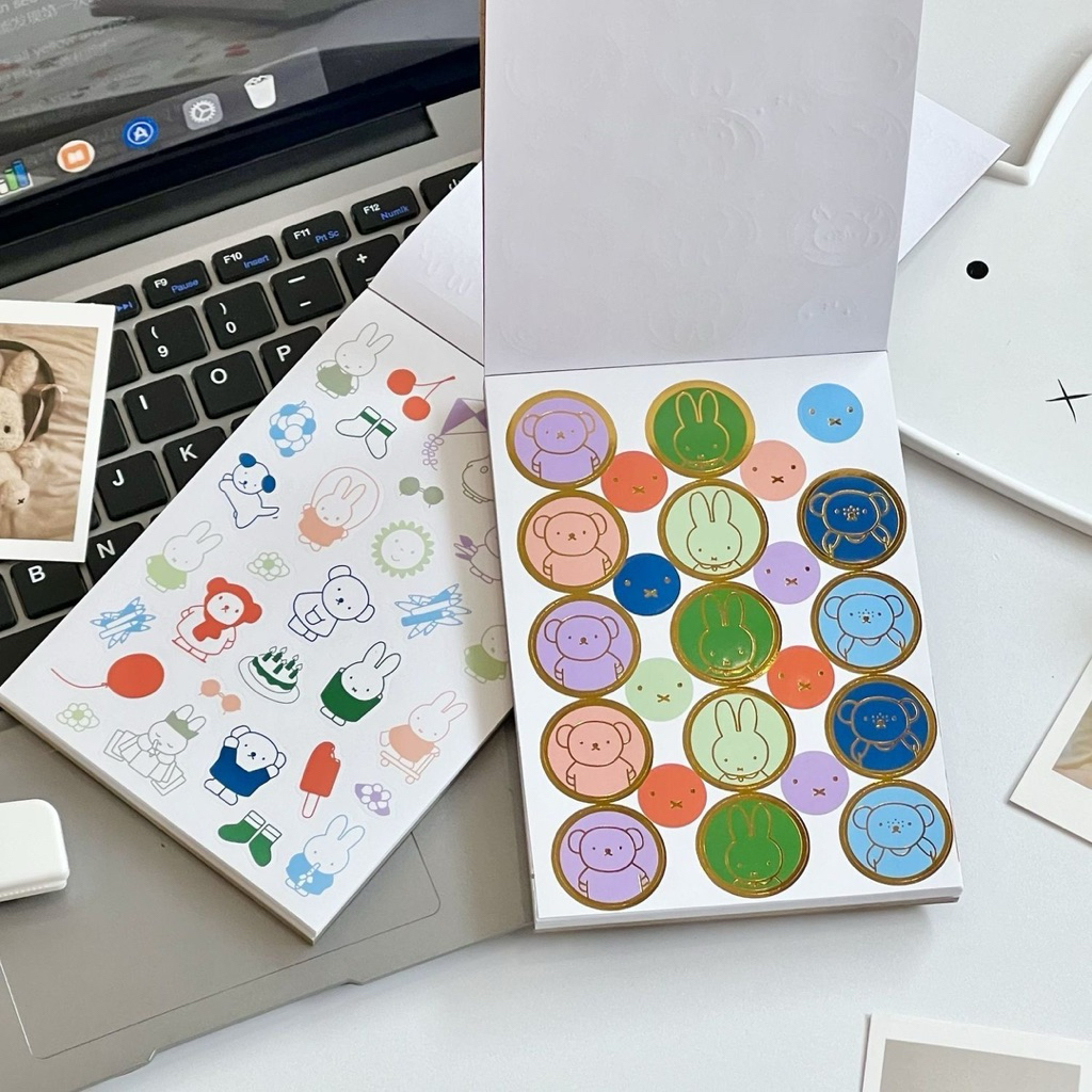 

[PREORDER] Stiker Book Miffy – Lucu & Estetik untuk Handwriting, Scrapbook, dan DIY