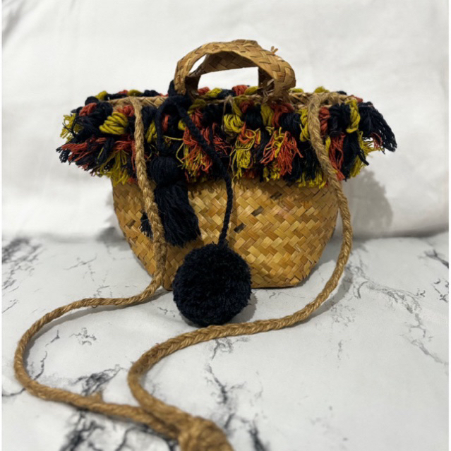 Tas Anyaman Wanita Unik - Tas ukuran kecil