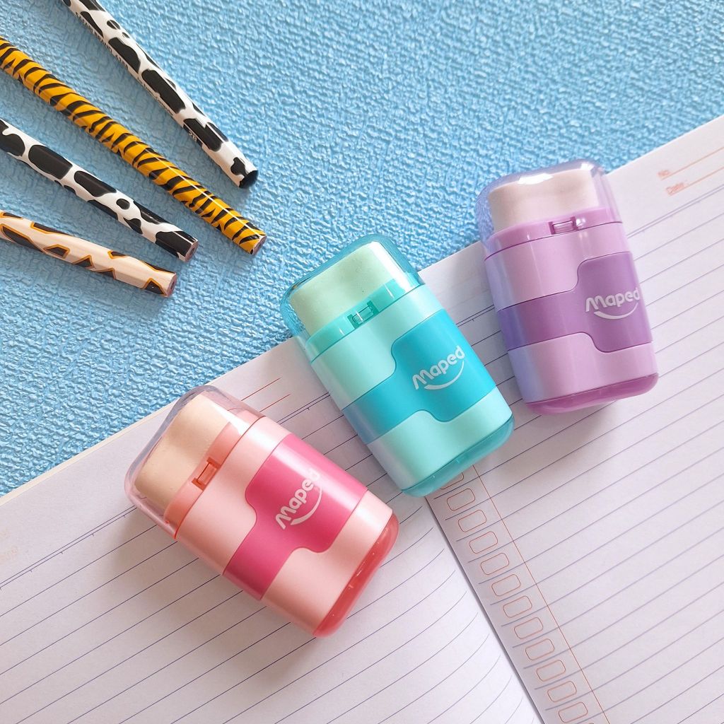 

MAPED Sharpener / Rautan / Serutan Connect Pastel Maped 2 in 1
