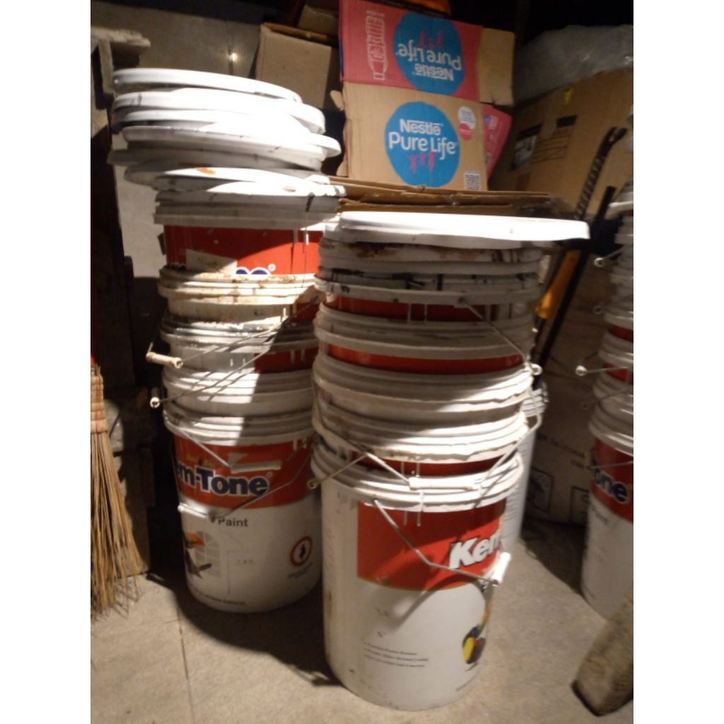 Ember Cat, Ember Bekas Cat 25kg Kotor