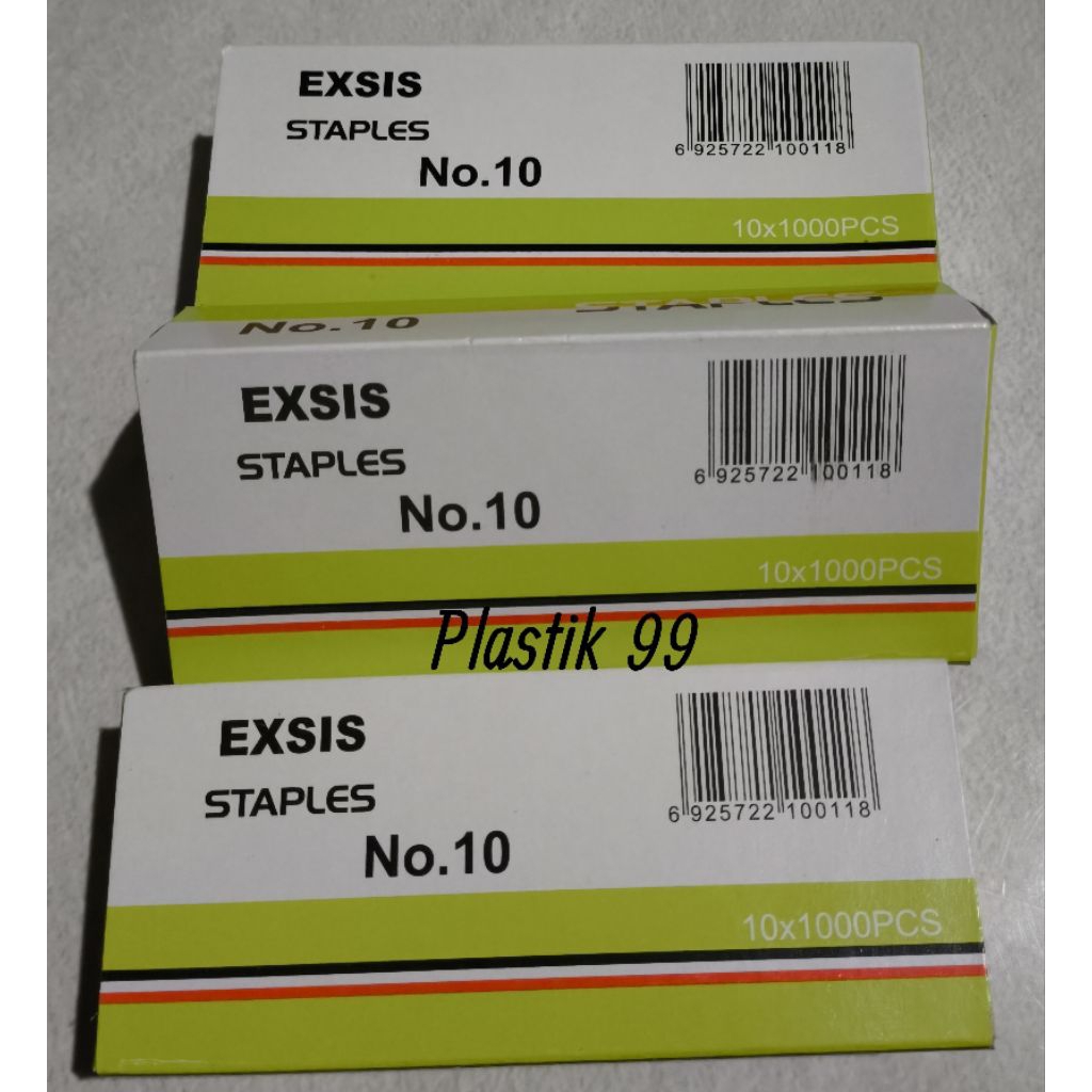 

Termurah !!! (10 Pack) Isi Staples kecil exsis murah no. 10 harga 1 slop isi 10 pack