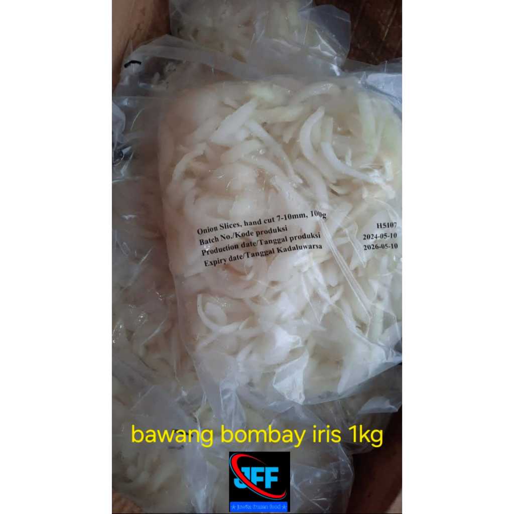 

BAWANG BOMBAY IRISAN 1000 GRAM