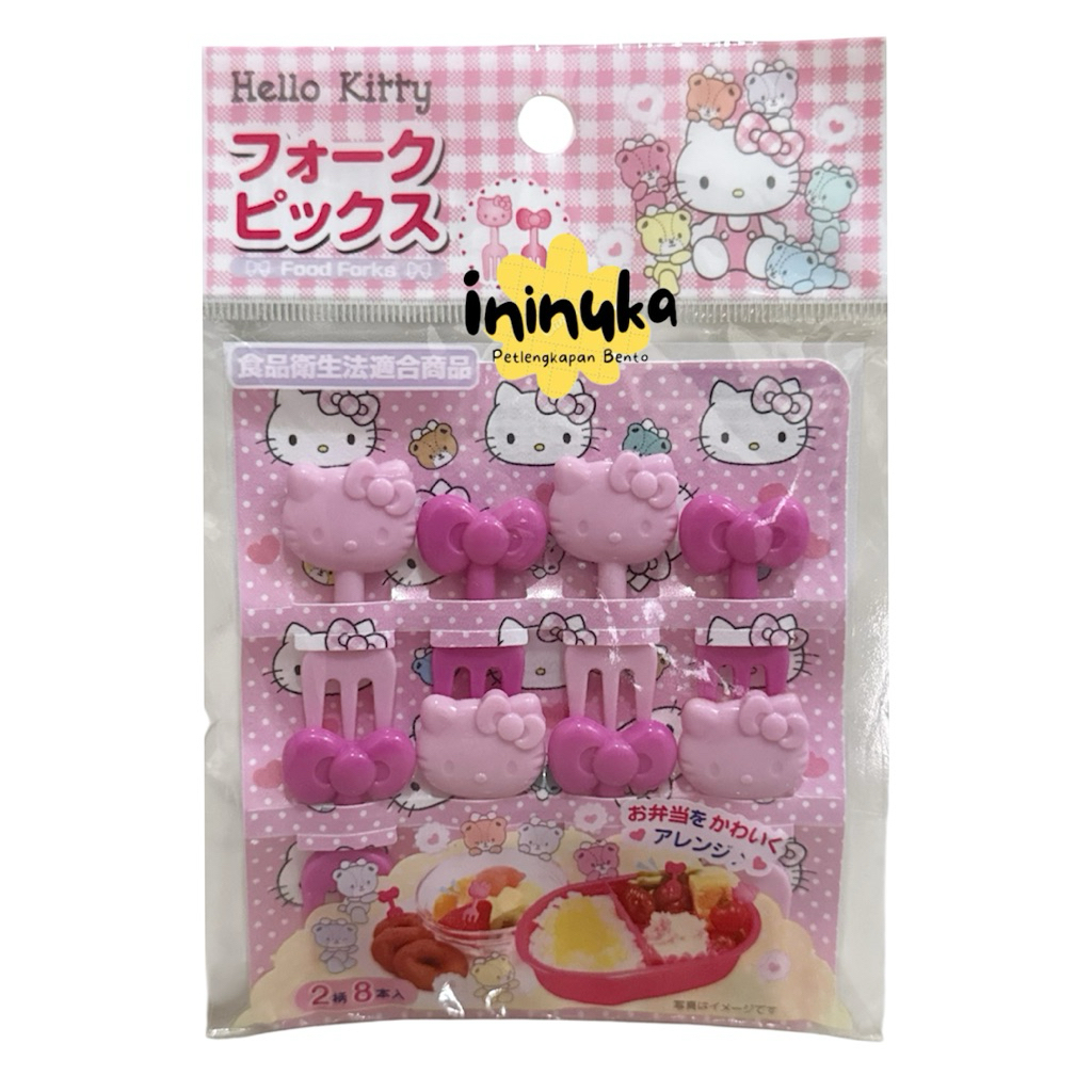 Bento Food Pick Hello Kitty Tusukan Bekal Bento