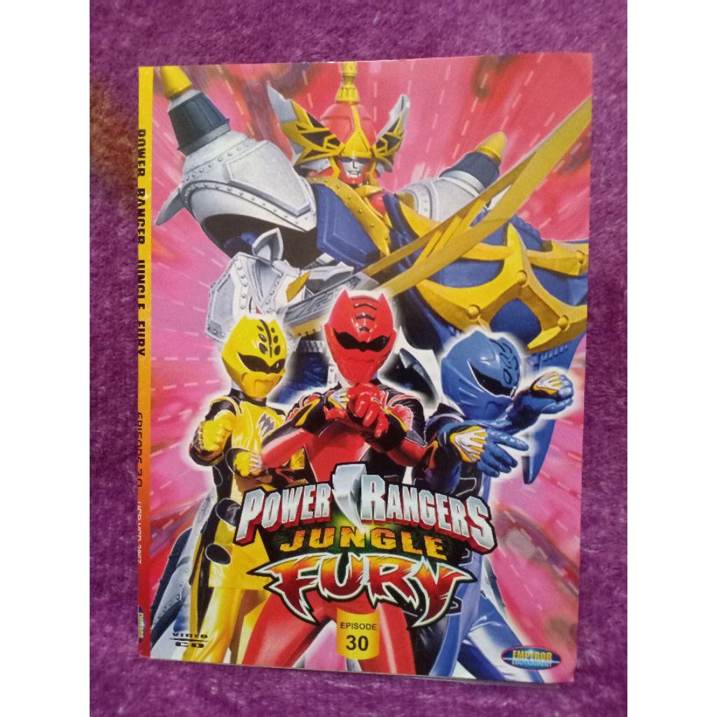 VCD ANAK POWER RANGERS JUNGLE FURY EPISODE 30