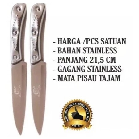 PISAU QJ STAINLES - PISAU STAINLESS TEBAL