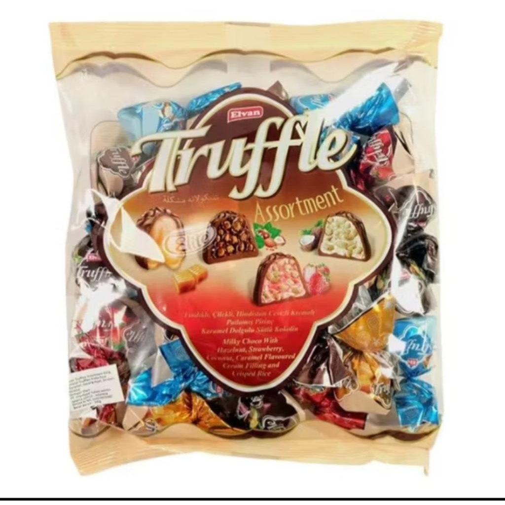 

Truffle assortment 400 gram / cokelat truffle assortment (isi 10 bags)
