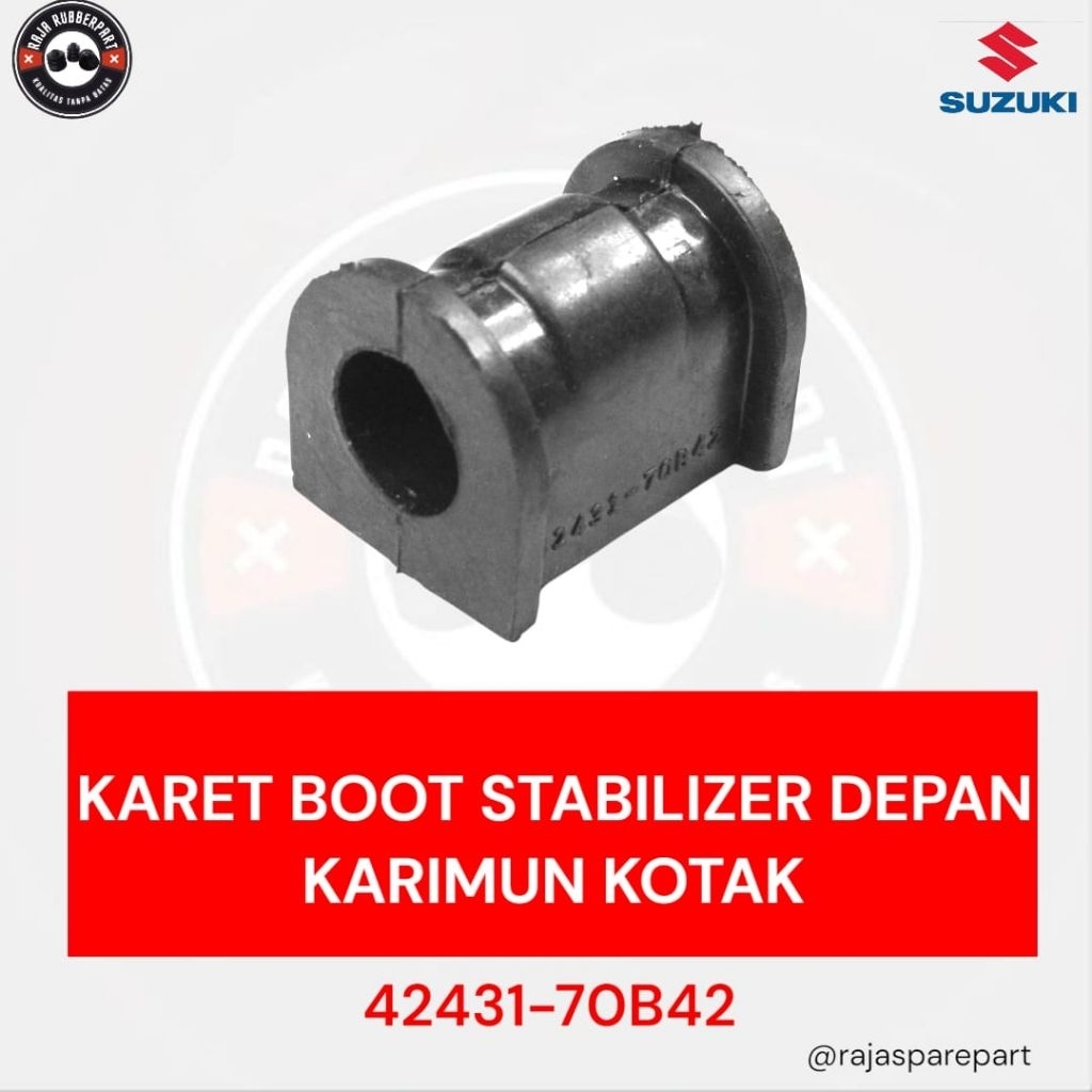 Karet Stabil Roti Stabilizer Depan SUZUKI KARIMUN KOTAK/WAGON R
