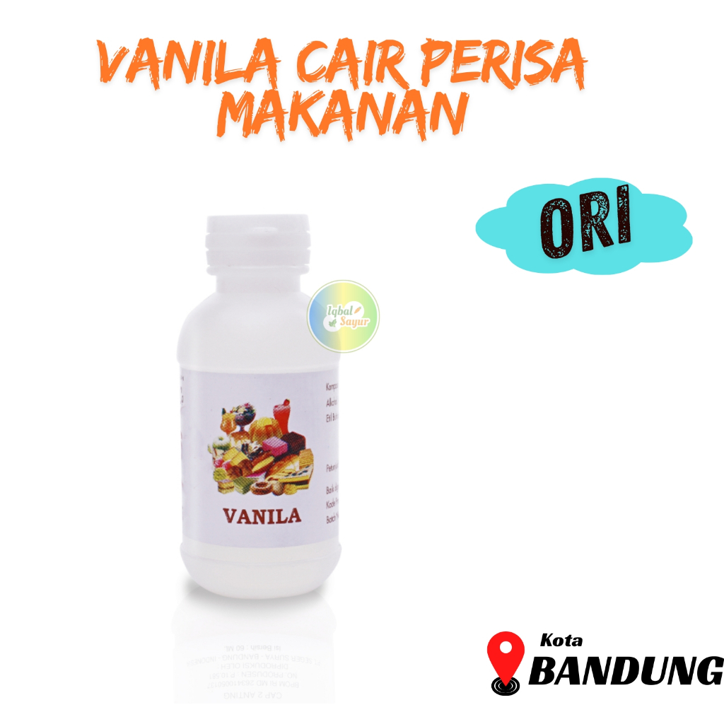 Vanila Cair Essence Pasta Perisa Makanan 60ml