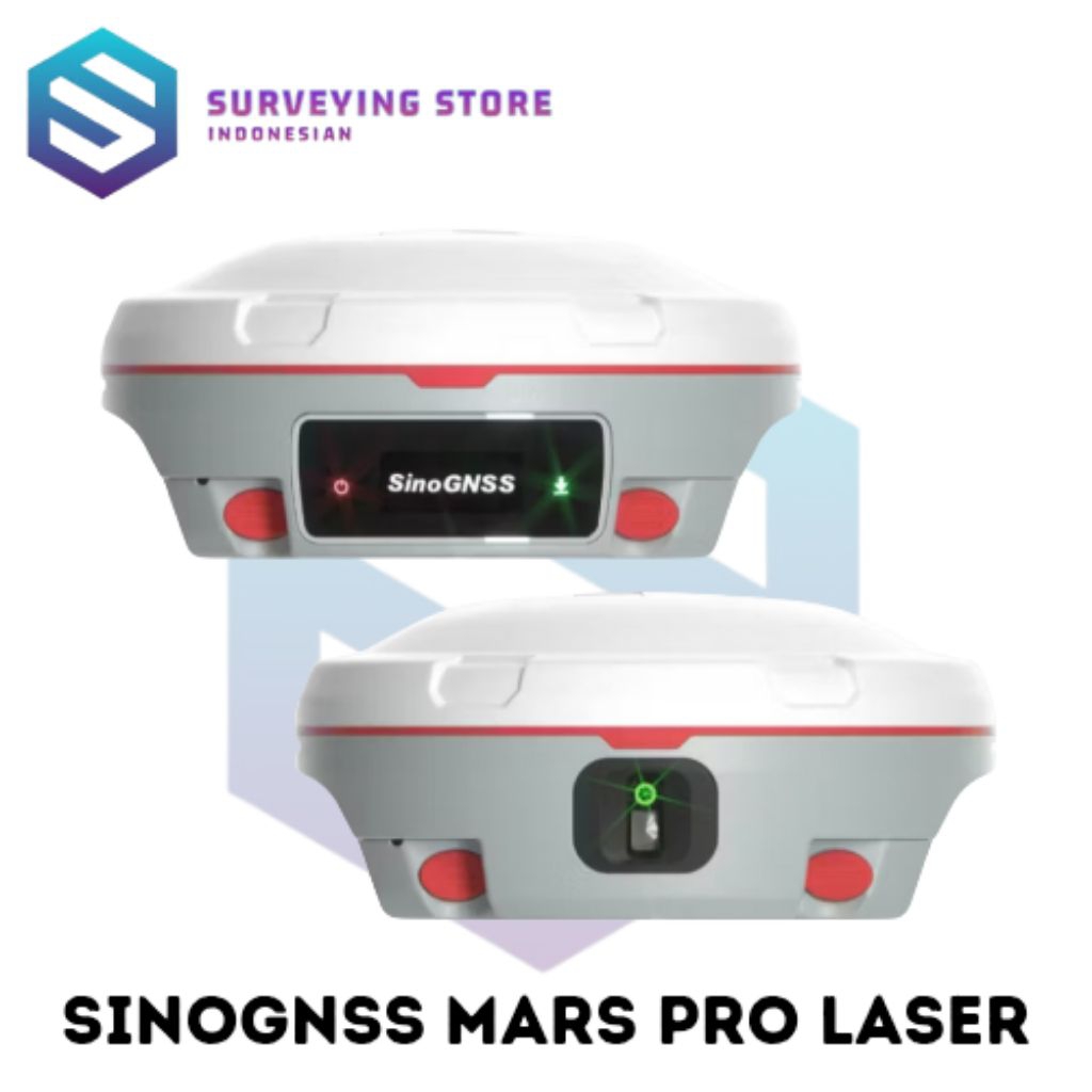 GNSS Receiver SinoGNSS Mars Pro Laser IMU-RTK GPS Geodetik
