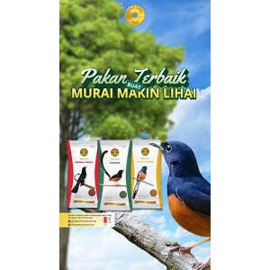 GOLDCOIN kemasan 250GR Pakan burung Gold Coin ijo kuning