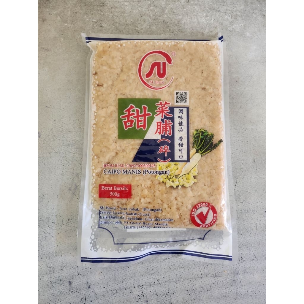 

Caipo Manis Cincang (Potongan) 500 gram SU Brand