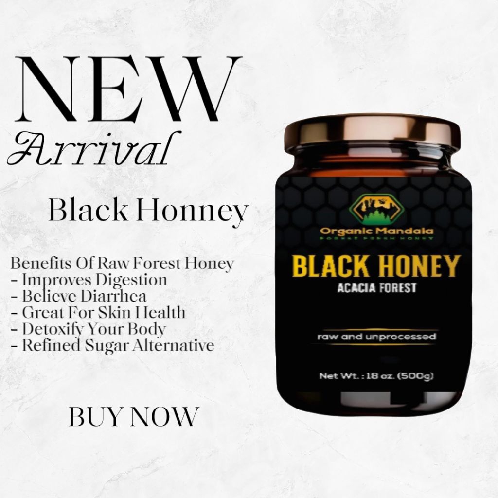 

Black Honey from Organic Mandala - Madu Hitam 500 gram