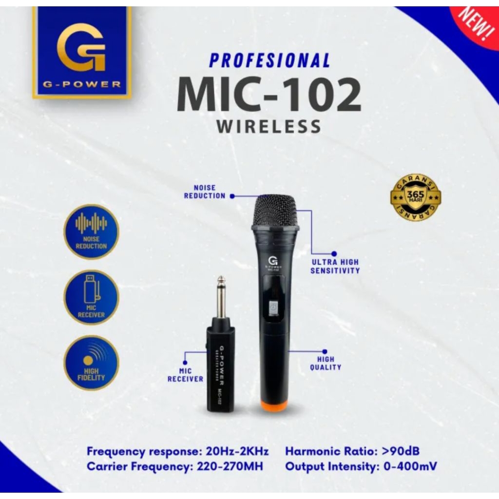 MIC G POWER WIRELESS