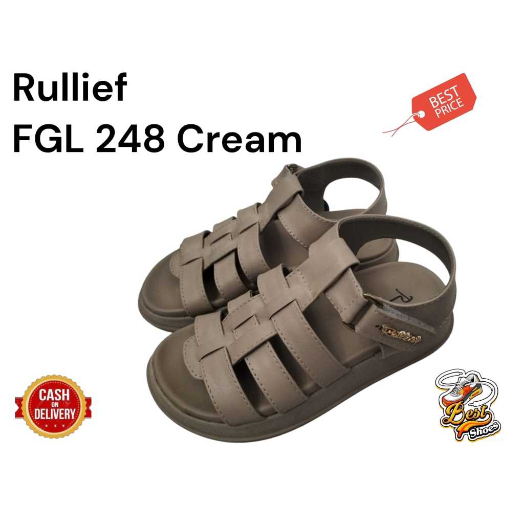 RULLIEF FGL 248- FGL 249- SANDAL TRANDY RULLIEF WANITA DEWASA - RULLIEF ORIGINAL