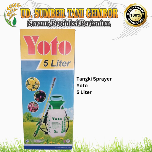 Tangki Spray - Yoto - 5 Liter - Tangki Semprot Petani